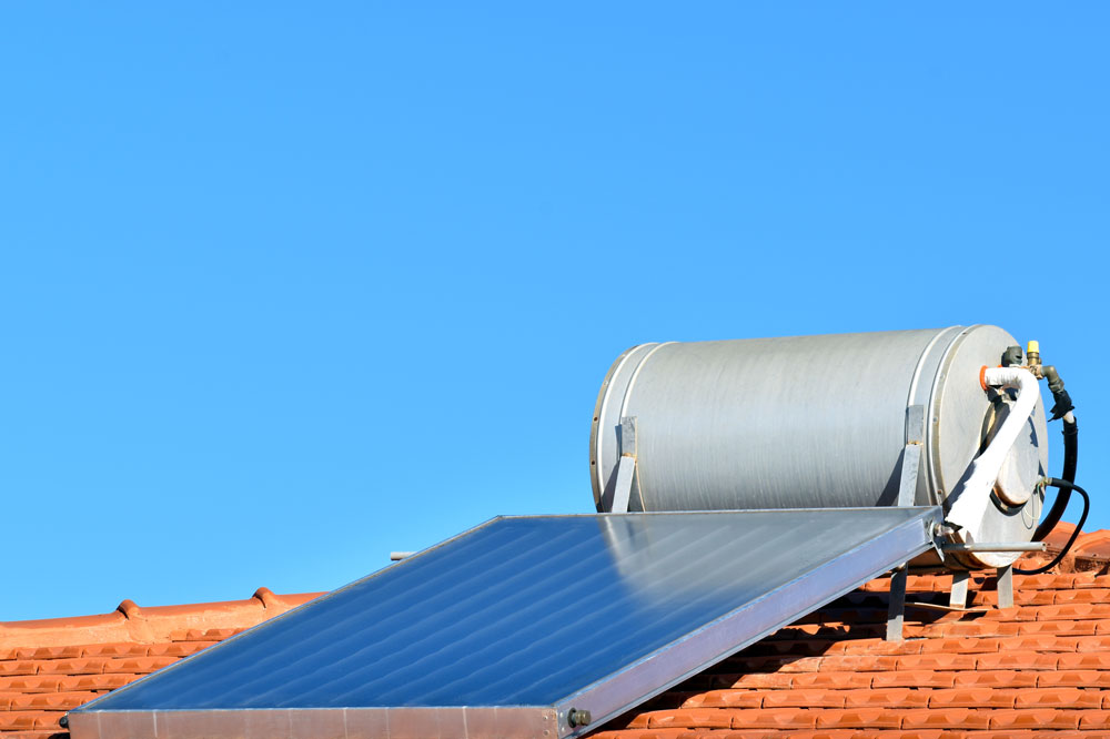 solar water heating